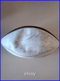 Kansas City Chiefs football signed 1972 team Dawson, Culp, Lanier, Thomas