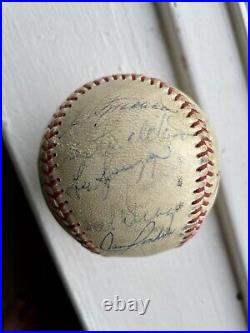 Kansas City Royals 1970 Team Signed Baseball