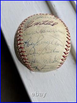 Kansas City Royals 1970 Team Signed Baseball