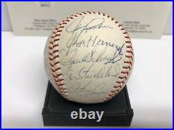 Kansas City Royals Autograph Signed Baseball JSA LOA Lou Piniella & Amos Otis