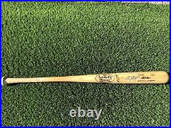 Kansas City Royals Bo Jackson Signed 1986-1989 Game Used Cracked Bat