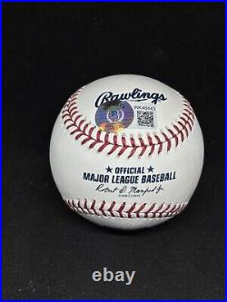 Kansas City Royals Bobby Witt Jr. Signed Baseball Bas Coa Authentic Mlb Beckett