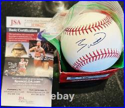 Kansas City Royals Bobby Witt Jr. Signed Baseball Jsa Coa Authentic Mlb