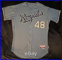 Kansas City Royals Jersey MLB Authentic Collection Joakim Soria Autographed COA