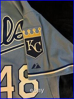 Kansas City Royals Jersey MLB Authentic Collection Joakim Soria Autographed COA