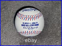 Kansas City Royals Salvador Perez Signed 2024 Mlb All Star Game Asg Baseball Coa