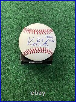 Kansas City Royals Vinny Pasquantino Signed Baseball Romlb Jsa Coa Autograph