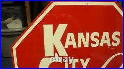 Kansas City Southern Locomotive Cab Sign 27x27