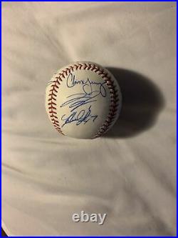 Kansas city Royals 2015 World Series autographed team baseball