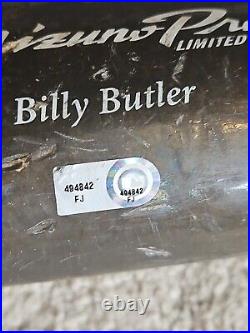 Kansas city royals billy butler game used signed BROKEN bat autographed gu kc