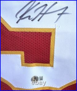 Kareem Hunt Hand-Signed? Kansas City Chiefs RED? Custom Jersey? NFL