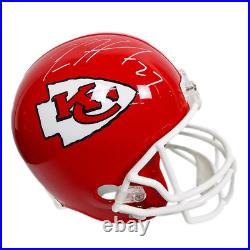 Kareem Hunt Signed Kansas City Chiefs Full-Size Replica Football Helmet Beckett
