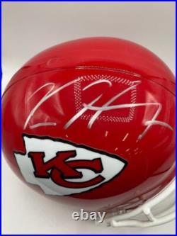 Kareem Hunt Signed Kansas City Chiefs Helmet