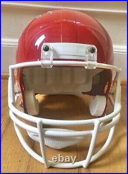 LEN DAWSON Signed KANSAS CITY CHIEFS FULL SIZE Helmet AFL & SB MVP, HOF DEC, COA