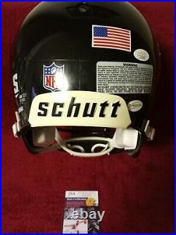 LE'VEON BELL Autographed Kansas City Chiefs Full Size Authentic Helmet JSA & TSE