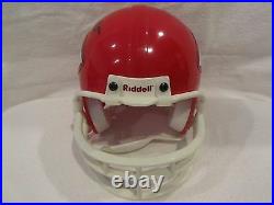 Lamar Hunt Autographed Kansas City Chiefs Mini Helmet Full JSA LOA