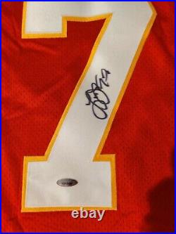 Larry Johnson Signed KANSAS CITY PRO Jersey COA TRISTAR Chiefs#27 EXTREMELY RARE