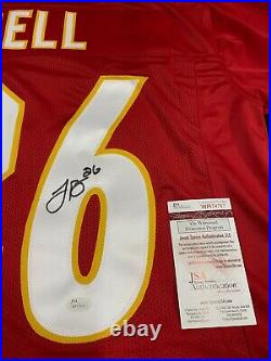 Le'veon Bell Kansas City Chiefs Signed Custom Stitched Jersey Jsa Witness Coa