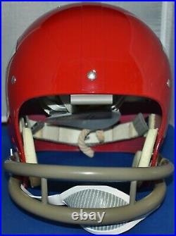 Len Dawson Signed Full Size Tk Helmet Kansas City Chiefs Hof 87 Sb IV Mvp Jsa