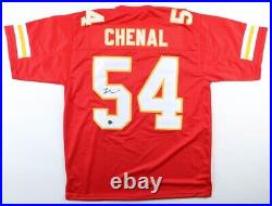 Leo Chenal Signed Kansas City Chiefs Jersey (JSA COA) 2022 3rd Round Draft Pk LB