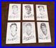 Lot of 6 Signed Kansas City Royals Team Photo Postcards 1970s Splittorff Busby +