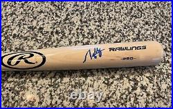 MJ Melendez Signed Kansas City Royals Full-Size Bat. Beckett Certified. New