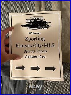 MLS 2022 Sporting Kansas City Team Autographed Jersey