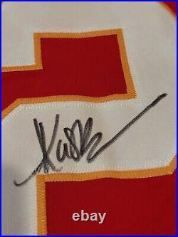 Marcus Allen Autographed/Signed Jersey Beckett COA Kansas City Chiefs HOF