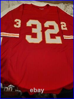 Marcus Allen Autographed/Signed Jersey Beckett COA Kansas City Chiefs HOF