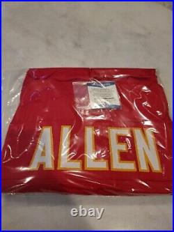 Marcus Allen Autographed/Signed Jersey Beckett COA Kansas City Chiefs HOF