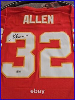 Marcus Allen Autographed/Signed Jersey Kansas City Chiefs Mitchell & Ness