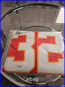 Marcus Allen Autographed/Signed Jersey Kansas City Chiefs Mitchell & Ness