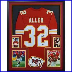 Marcus Allen Framed Jersey Beckett Autographed Signed Kansas City Chiefs