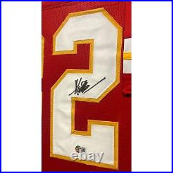 Marcus Allen Framed Jersey Beckett Autographed Signed Kansas City Chiefs