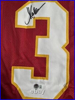 Marcus Allen Signed Autograph Custom Jersey Beckett Coa Kansas City Chiefs