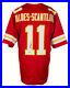 Marquez Valdes-Scantling Kansas City Signed Custom Red Football Jersey BAS