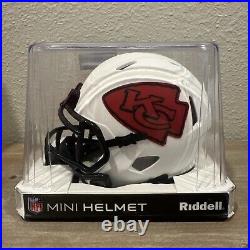 Marquez Valdes-scantling Signed Lunar Eclipse Mini Helmet Kansas City Chiefs Bas
