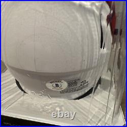 Marquez Valdes-scantling Signed Lunar Eclipse Mini Helmet Kansas City Chiefs Bas
