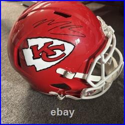Marquise Brown Signed Kansas City Chiefs Speed Replica Full Size Helmet