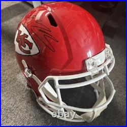 Marquise Brown Signed Kansas City Chiefs Speed Replica Full Size Helmet