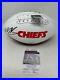 Marquise Hollywood Brown Kansas City Chiefs Signed Autographed Football JSA