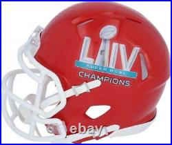 Mecole Hardman Kansas CIty Chiefs Signed Super Bowl LIV Champions Mini Helmet