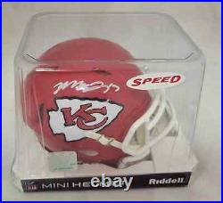 Mecole Hardman Signed Kansas City Chiefs Super Bow LIV Mini Helmet Beckett Auto