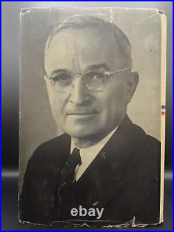 Memoirs Harry S. Truman Kansas City Edition 2 Vols. Vol. 1 SIGNED RARE