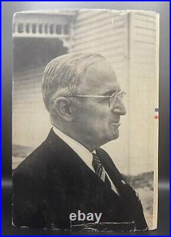 Memoirs Harry S. Truman Kansas City Edition 2 Vols. Vol. 1 SIGNED RARE