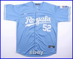 Michael Wacha Signed Kansas City Royals Nike Jersey (JSA COA)