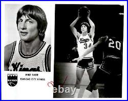 Mike Barr Signed Team Issued Press 8x10 Photo Kansas City Kings Spirits