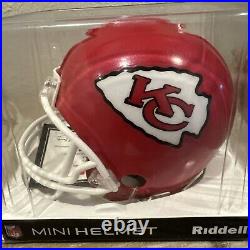 Mike Garrett Kansas City Chiefs Signed Mini Helmet Tri Star