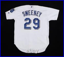 Mike Sweeney Signed Kansas City Royals Russell Athletic Style Jersey (JSA)
