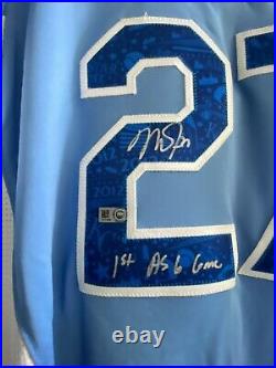 Mike Trout 2012 All Star Authentic Signed Jersey Kansas City MLB COA
